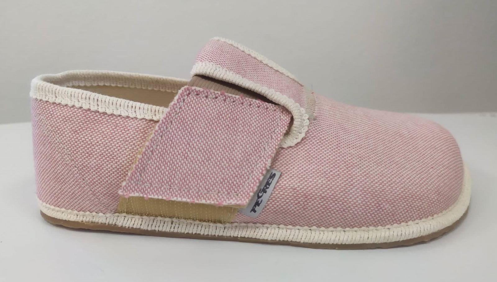 Pegres barefoot papuče BF01U - růžové