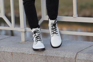 Barefoot topánky Peerko Go white | 37, 38, 39, 40, 41