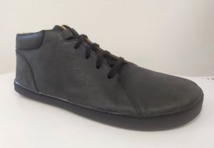 Barefoot kožené boty Pegres BF80 - černé bok
