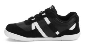 Barefoot kožené tenisky Xero shoes Kelso M black/white bok