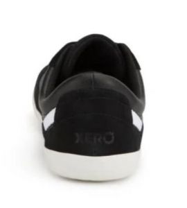 Barefoot kožené tenisky Xero shoes Kelso M black/white zezadu