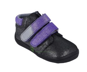Beda Dark violette 02 - celoroční boty s membránou bok