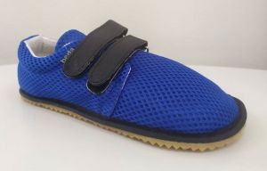 Beda barefoot tenisky - modré so svetlou podrážkou