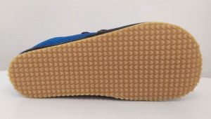Beda barefoot tenisky - modré so svetlou podrážkou