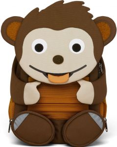 Detský batoh do škôlky Affenzahn large Monkey - brown