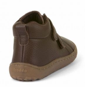 Froddo barefoot kotníkové boty - brown 22 zezadu