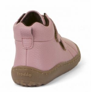Froddo barefoot kotníkové boty - pink 22 zezadu