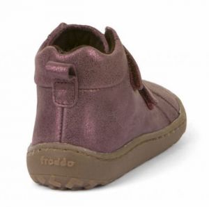 Froddo barefoot kotníkové boty pink - třpytivé 22 zezadu