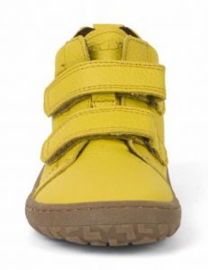 Froddo barefoot kotníkové boty - yellow 22 zepředu