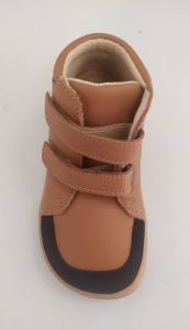 Baby bare shoes Febo Fall brown