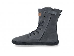 Barefoot zimní boty Koel Faro dark grey bok