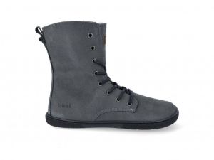 Barefoot zimné topánky Koel Faro dark grey | 37, 38