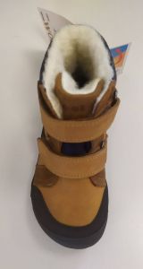 Barefoot zimní boty KOEL4kids - Milo - miel shora