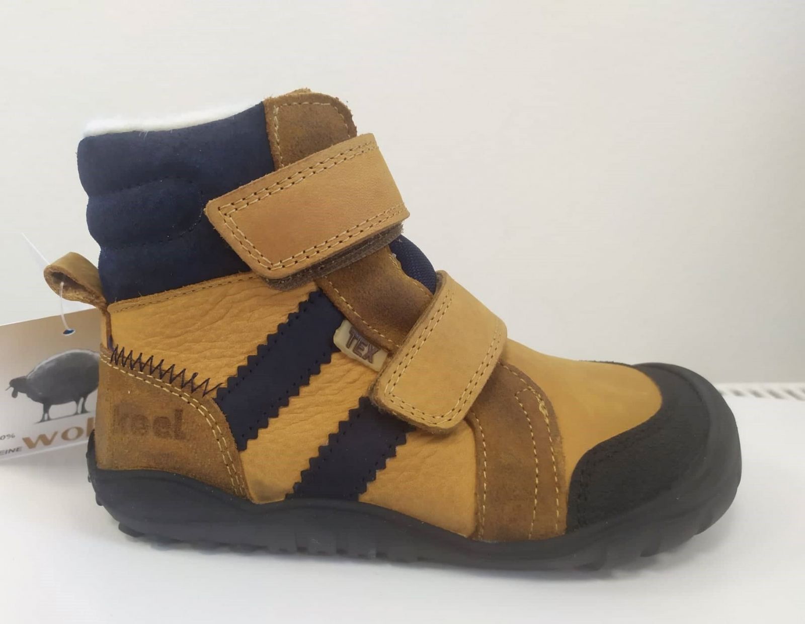 Barefoot zimní boty KOEL4kids - Milo - miel