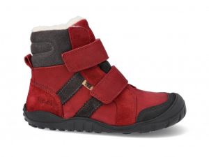 Barefoot zimné topánky Koel4kids - Milo - red