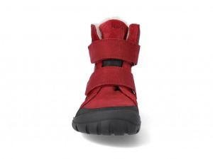 Barefoot zimné topánky Koel4kids - Milo - red | 25, 26, 27, 28, 29, 30, 33