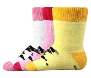 Detské ponožky Boma - Krtko froté - holka | 18-20
