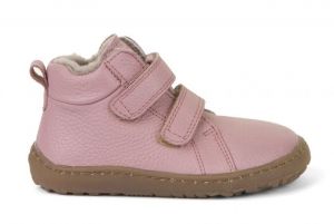 Froddo barefoot zimné členkové topánky pink - kožúšok | 22, 23, 24, 25, 26, 27, 28, 29, 30