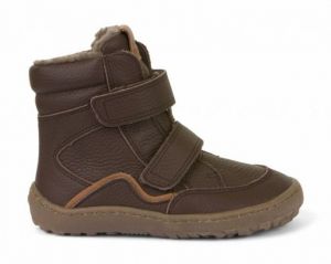 Froddo barefoot zimné vysoké topánky - brown | 23, 24, 25, 26, 28, 29, 30, 31, 32, 33, 38, 39