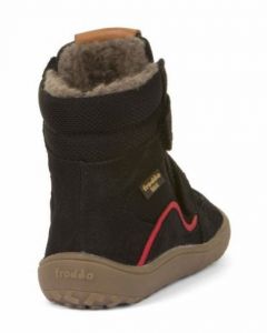 Froddo barefoot zimné vysoké topánky s membránou black