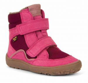 Froddo BF zimní vysoké boty s membránou fuxia/pink