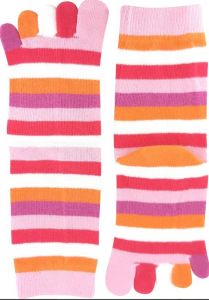 Prstové ponožky Prstan-a 10 - pinkfly