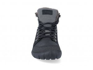 Zimní barefoot boty Koel4kids - Paul - black zepředu