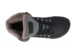 Zimní barefoot boty Koel4kids - Paul - black shora