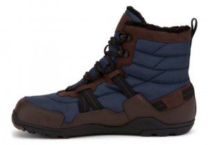 Zimní BF boty Xero shoes Alpine M brown/navy bok