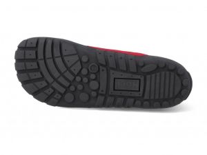 Barefoot vlnené topánky Koel - Luana - bordo KOEL4kids