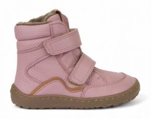 Froddo barefoot zimné vysoké topánky - pink | 23, 24, 25, 26, 27, 28, 30