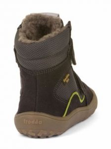 Froddo barefoot zimné vysoké topánky s membránou grey