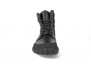 Barefoot boty Koel4kids - Luka - black zepředu