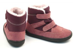 Barefoot zimní boty EF Shelly zezadu