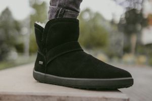 Zimné barefoot topánky Be Lenka Polaris - all black