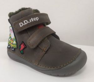 Zimné topánky DDstep 070 - šedohnedé - Vianoce