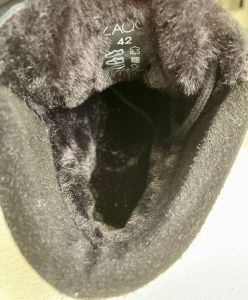Zimní pohorky Zaqq Terraq black winter waterproof kožíšek