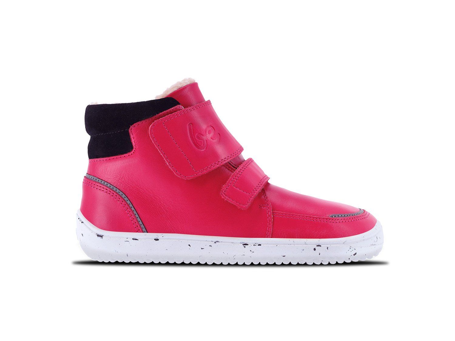 Detské zimné barefoot topánky Be Lenka Panda 2.0 - raspberry pink