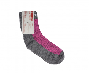 Surtex merino ponožky froté - tenké ružové | 38-41