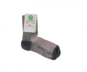 Detské Surtex merino športové ponožky tenké - khaki | 18-19 cm, 20-21 cm, 22-23 cm