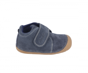 Lurchi barefoot topánky - Fidy suede navy