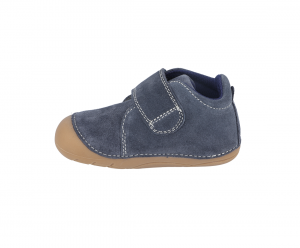 Lurchi barefoot boty - Fidy suede navy bok
