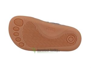 Barefoot celoroční tenisky Froddo fuxia - 2 suché zipy podrážka