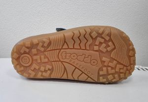 Barefoot sandálky Froddo grey - 1 suchý zip podrážka