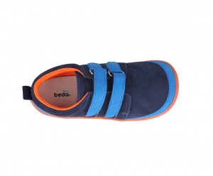 Beda Barefoot Blue Mandarine - nízké celoroční boty shora