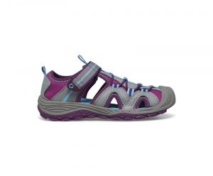 Detské športové sandále Merrell Hydro 2 grey/berry | 29, 30, 32, 33, 34, 35, 36, 38
