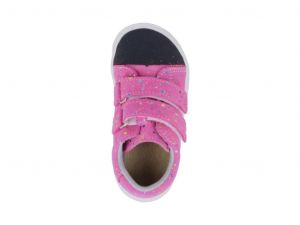 Jonap barefoot boty B16sv růžové bubliny shora