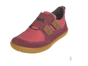 Tenisky Sole runner Puck 2 canvas/leather red | 25, 26, 27, 28, 29, 30, 31, 32, 33, 34, 35