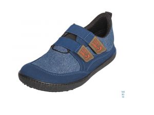 Tenisky Sole runner Puck 2 canvas/leather blue | 25, 26, 27, 28, 29, 30, 31, 32, 33, 34, 35