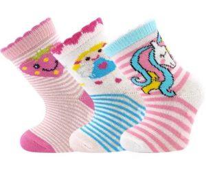 Detské ponožky Boma - Filípok 02 ABS - holka | 18-20